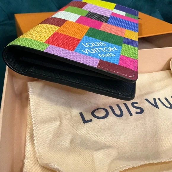 Louis Vuitton 3D Brazza Damier multi color wallet - Picture 4 of 6